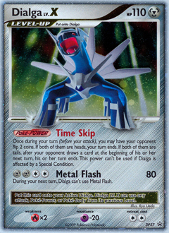 Dialga LV.X, DP Black Star Promos #DP37, Pokémon TCG card
