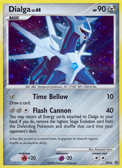 Dialga, DP Black Star Promos #DP26, Pokémon TCG card