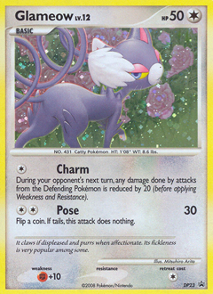 Glameow, DP Black Star Promos #DP23, Pokémon TCG card