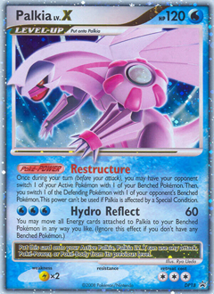 Palkia LV.X, DP Black Star Promos #DP18, Pokémon TCG card