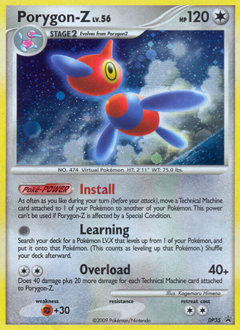Porygon-Z, DP Black Star Promos #DP35, Pokémon TCG card
