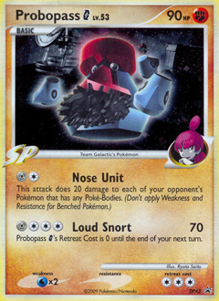Probopass G, DP Black Star Promos #DP43, Pokémon TCG card