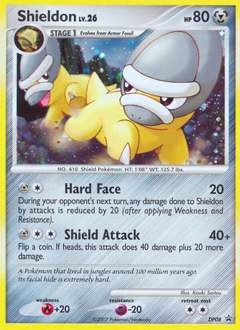 Shieldon, DP Black Star Promos #DP08, Pokémon TCG card