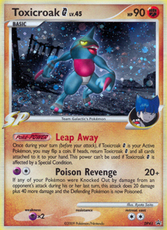 Toxicroak G, DP Black Star Promos #DP41, Pokémon TCG card