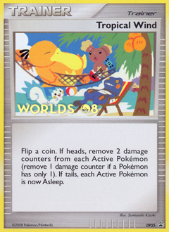 Tropical Wind, DP Black Star Promos #DP25, Pokémon TCG card