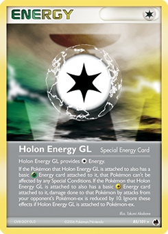 Holon Energy GL, Dragon Frontiers #85, Pokémon TCG card