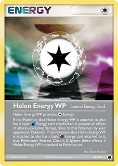 Holon Energy WP, Dragon Frontiers #86, Pokémon TCG card