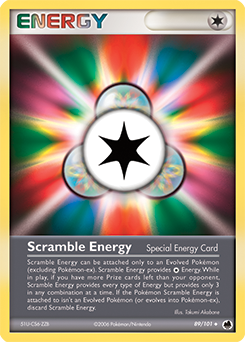 Scramble Energy, Dragon Frontiers #89, Pokémon TCG card