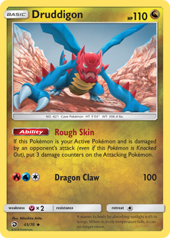 Druddigon, Dragon Majesty #45, Pokémon TCG card