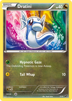 Dratini, Dragon Vault #2, Pokémon TCG card