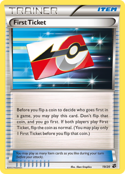 First Ticket, Dragon Vault #19, Pokémon TCG card
