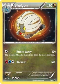 Shelgon, Dragon Vault #7, Pokémon TCG card