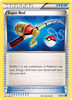 Super Rod, Dragon Vault #20, Pokémon TCG card