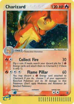 Charizard, Dragon #100, Pokémon TCG card