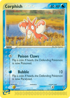 Corphish, Dragon #52, Pokémon TCG card