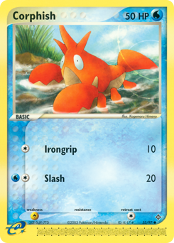 Corphish, Dragon #53, Pokémon TCG card
