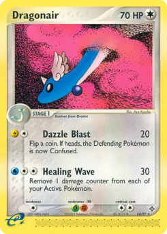 Dragonair, Dragon #14, Pokémon TCG card