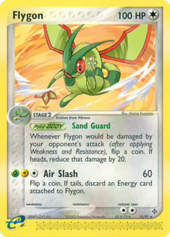 Flygon, Dragon #15, Pokémon TCG card