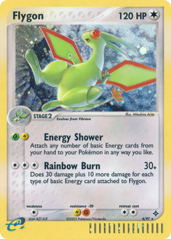 Flygon, Dragon #4, Pokémon TCG card