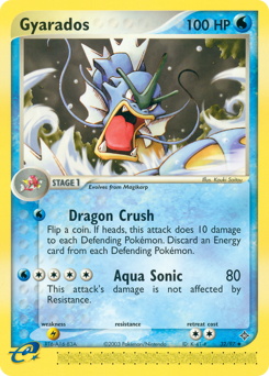 Gyarados, Dragon #32, Pokémon TCG card