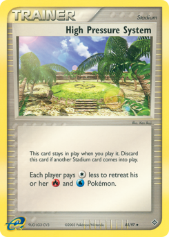 High Pressure System, Dragon #85, Pokémon TCG card
