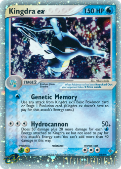 Kingdra ex, Dragon #92, Pokémon TCG card