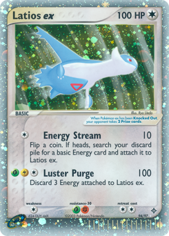Latios ex, Dragon #94, Pokémon TCG card