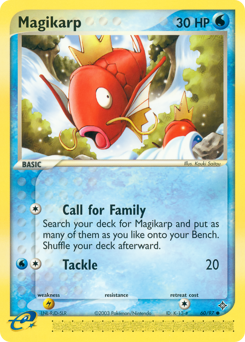 Magikarp, Dragon #60, Pokémon TCG card