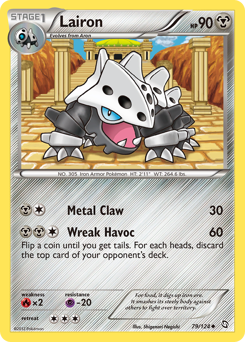 Lairon, Dragons Exalted #79, Pokémon TCG card