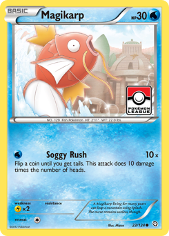 Magikarp, Dragons Exalted #23, Pokémon TCG card