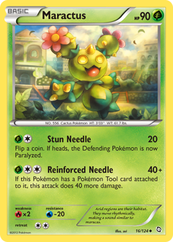 Maractus, Dragons Exalted #16, Pokémon TCG card