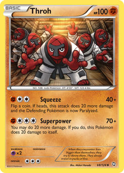 Throh, Dragons Exalted #68, Pokémon TCG card