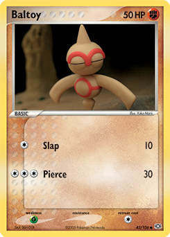 Baltoy, Emerald #43, Pokémon TCG card