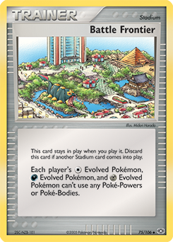 Battle Frontier, Emerald #75, Pokémon TCG card