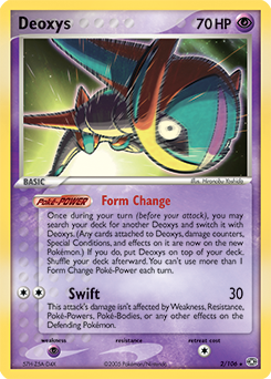 Deoxys, Emerald #2, Pokémon TCG card