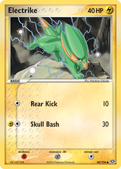 Electrike, Emerald #48, Pokémon TCG card
