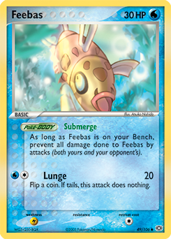 Feebas, Emerald #49, Pokémon TCG card