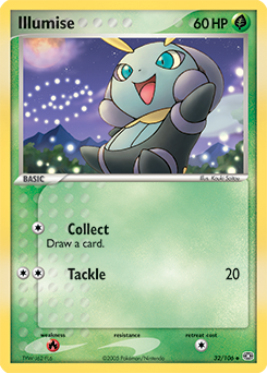 Illumise, Emerald #32, Pokémon TCG card