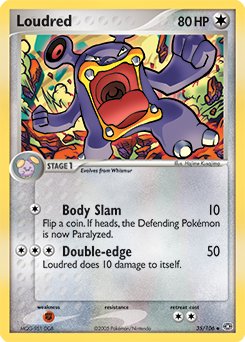Loudred, Emerald #35, Pokémon TCG card