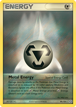 Metal Energy, Emerald #88, Pokémon TCG card
