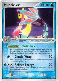 Milotic ex, Emerald #96, Pokémon TCG card