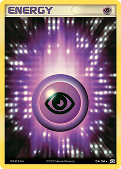 Psychic Energy, Emerald #105, Pokémon TCG card