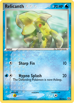 Relicanth, Emerald #18, Pokémon TCG card