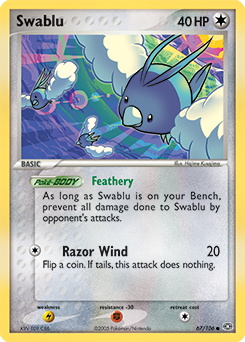Swablu, Emerald #67, Pokémon TCG card