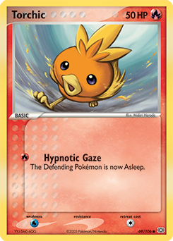 Torchic, Emerald #69, Pokémon TCG card