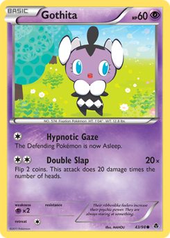 Gothita, Emerging Powers #43, Pokémon TCG card