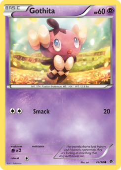 Gothita, Emerging Powers #44, Pokémon TCG card