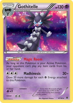 Gothitelle, Emerging Powers #47, Pokémon TCG card