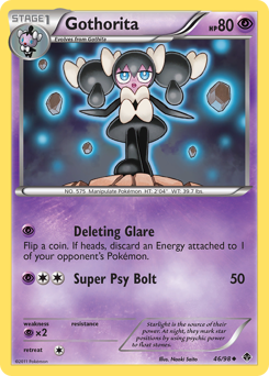 Gothorita, Emerging Powers #46, Pokémon TCG card