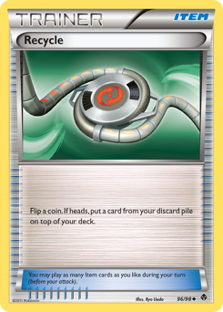 Recycle, Emerging Powers #96, Pokémon TCG card